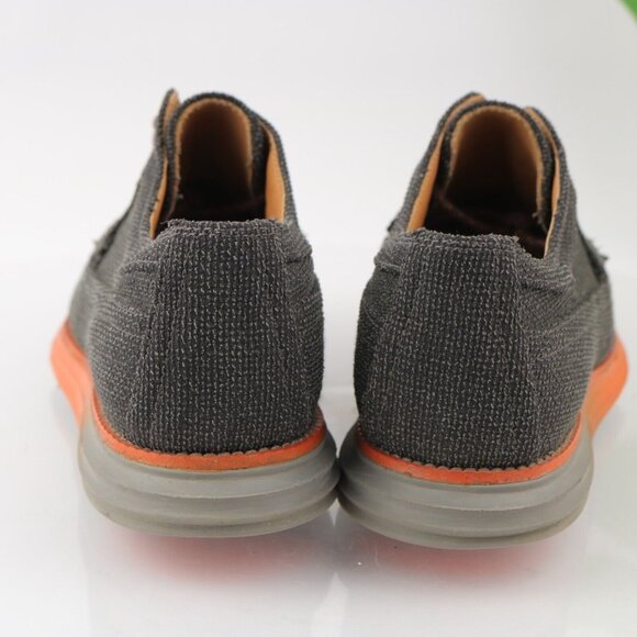 Cole Haan Mens Lunargrand Oxford Sneaker Size 10 Black Gray Denim Casual Shoe - Picture 6 of 14